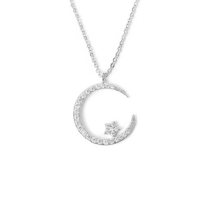 Star and Moon Necklace
