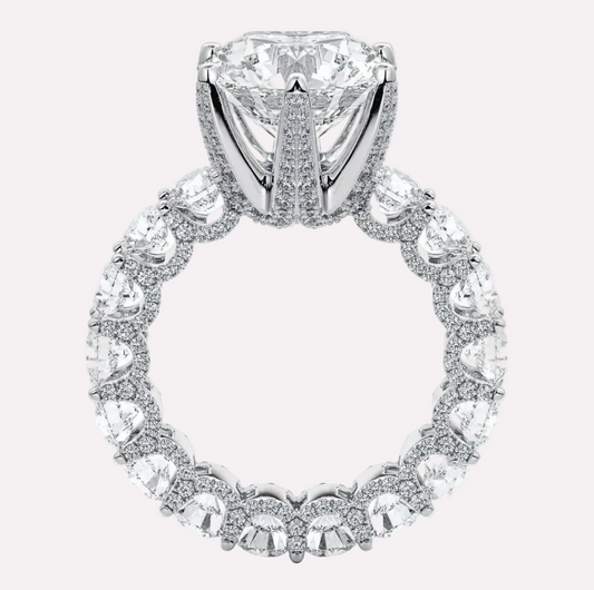 4.0 CT Cubic Zirconia Ring