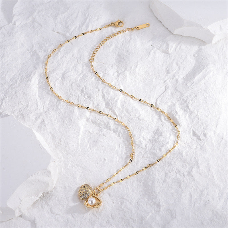 Colar de Concha de Pérola – Joalharia Elegante Inspirada na Praia | CotaJewelry