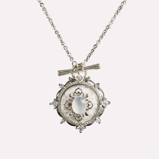 Glittering Heart Necklace