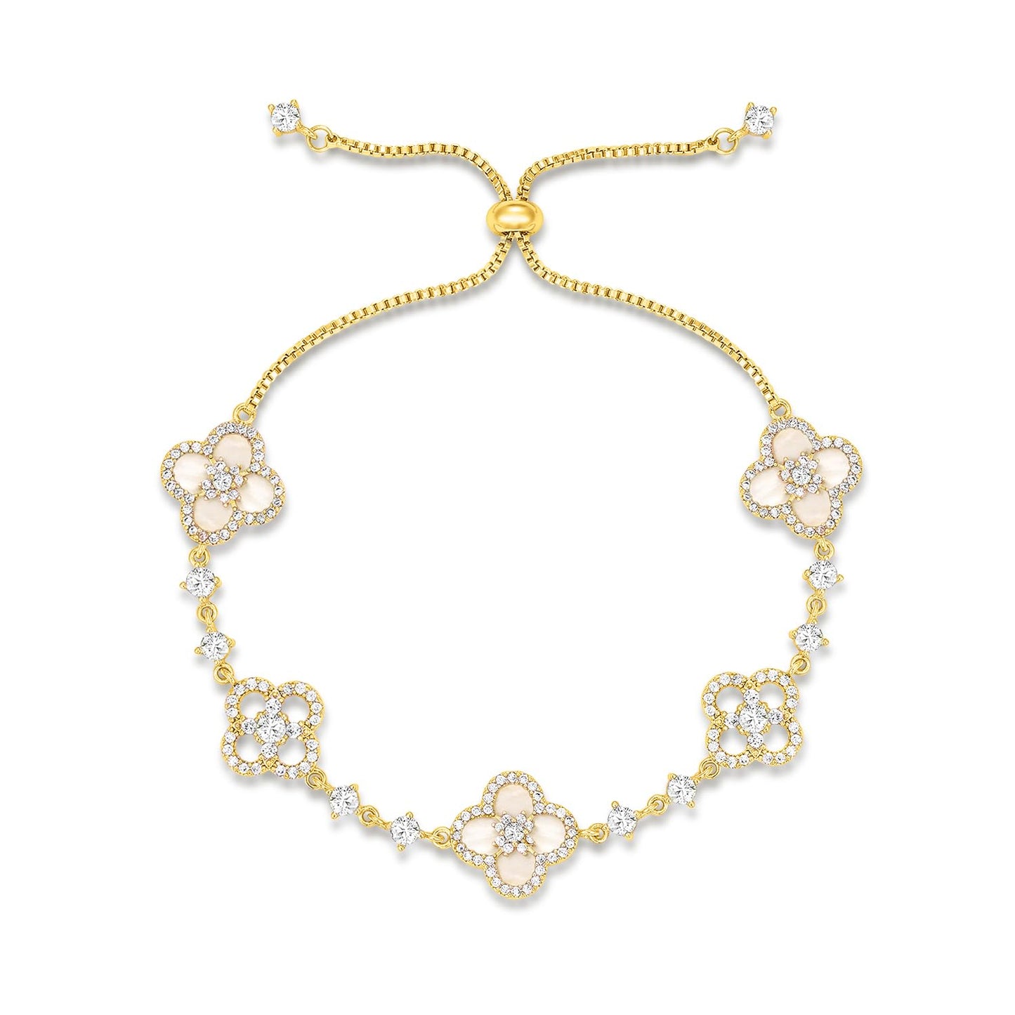 사쿠라 클리프 팔찌 – 그녀를 위한 우아한 플로럴 참 팔찌 | CotaJewelry