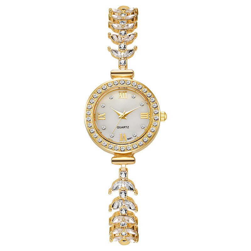 Mermaid Pull Cord Quartz Watch displayed on a white background