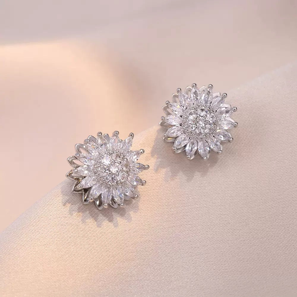 Sunflower Mood Jewelry Set – Rotatable Design | CotaJewelry