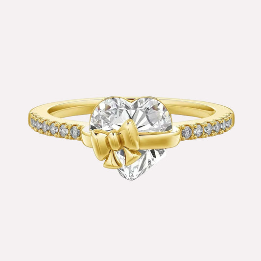 CotaJewelry Eternal Love Ring in gold S925 sterling silver with cubic zirconia