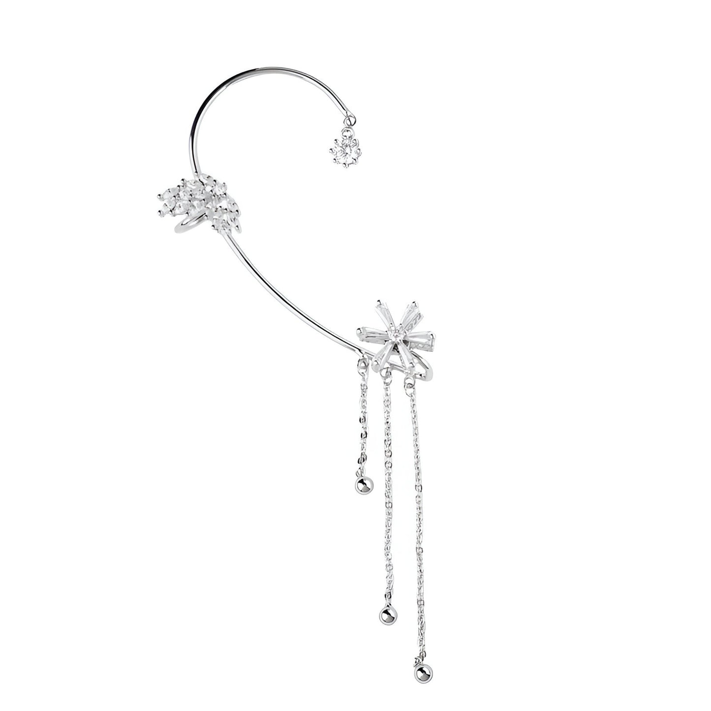 Rotating Tassel Ear Cuffs