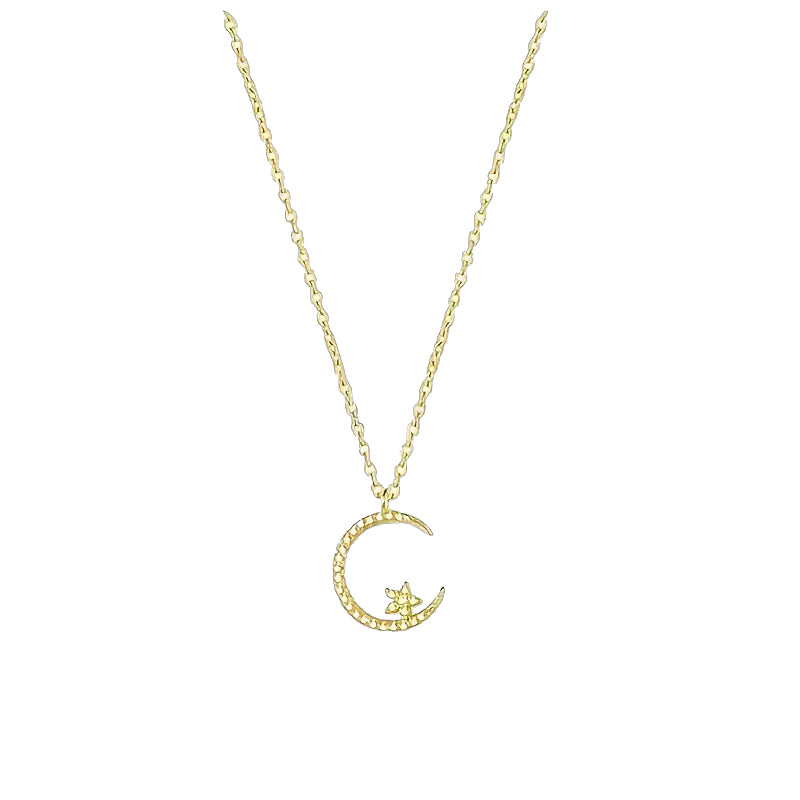 Star and Moon Necklace