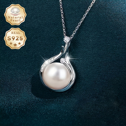 Pearl Teardrop Necklace and Earring Set