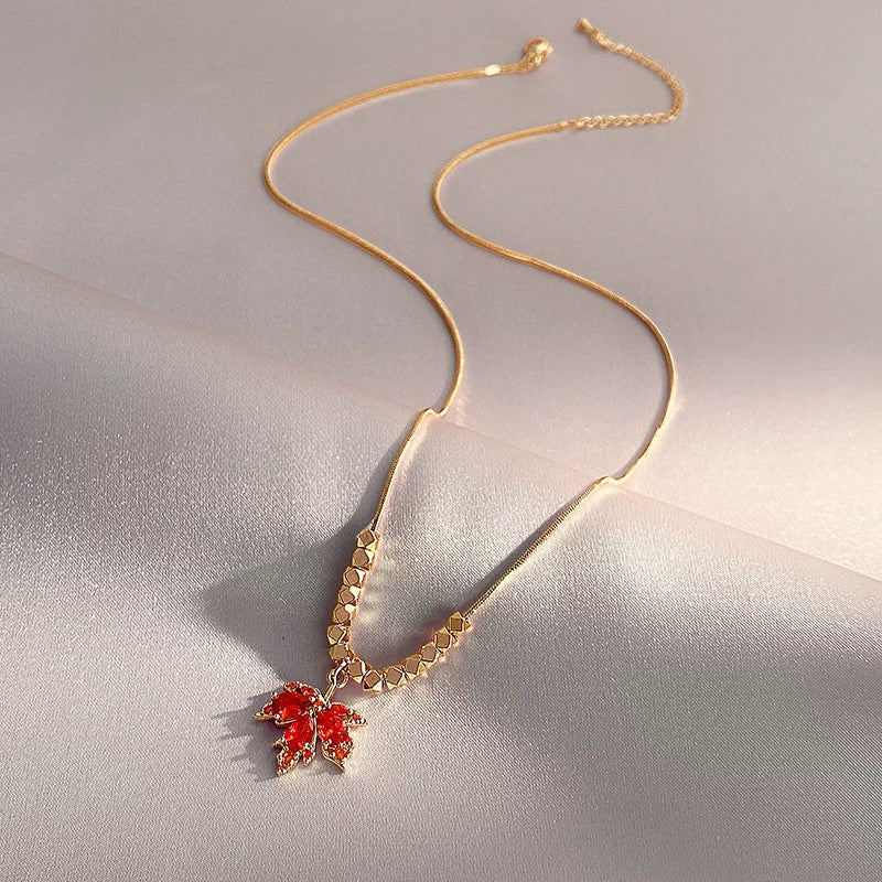 Maple Leaf Necklace