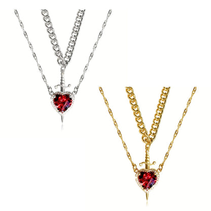 心與劍項鍊 | CotaJewelry