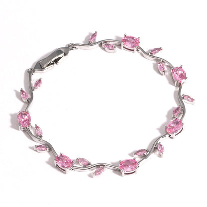 Dainty Rose Bracelet – Elegant Floral Charm Jewelry for Women | CotaJewelry