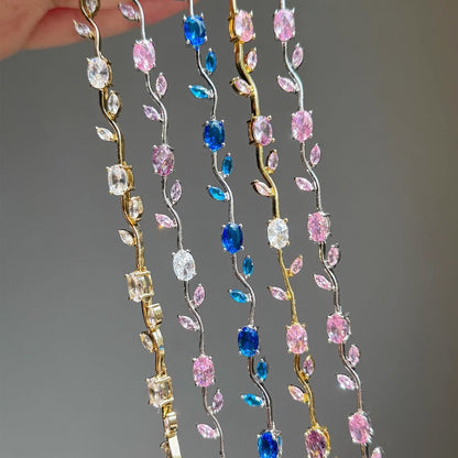 Dainty Rose Bracelet – Elegant Floral Charm Jewelry for Women | CotaJewelry