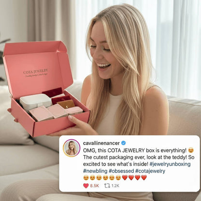 미스 코타 럭셔리 주얼리 기프트 박스