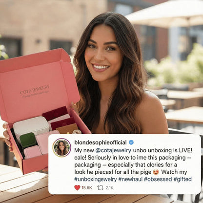 미스 코타 럭셔리 주얼리 기프트 박스