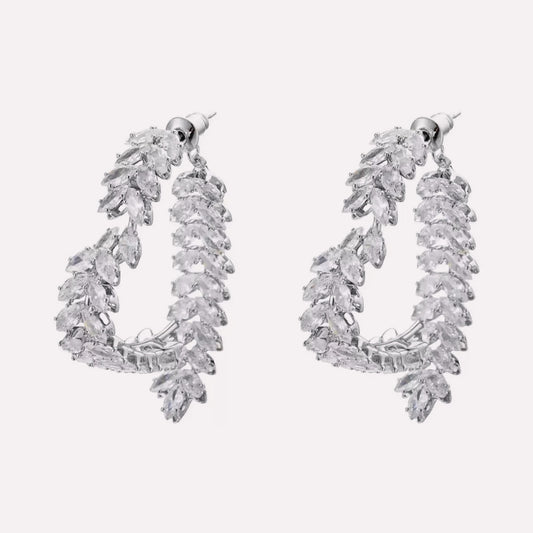 Wheat Cross Earrings