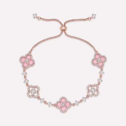 Sakura Cleef Bracelet product render showing floral design details