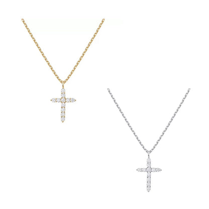 14K Gold Cross Pendant Necklace – Timeless Faith Jewelry | CotaJewelry