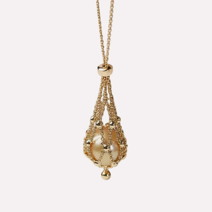 Pearl Net Necklace