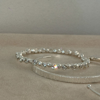 Zircon Vertical Beaded Bracelet Set