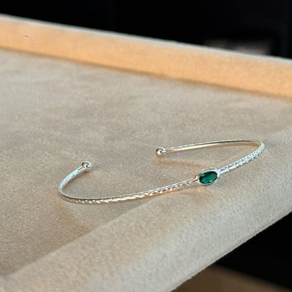 Zircon Vertical Beaded Bracelet Set