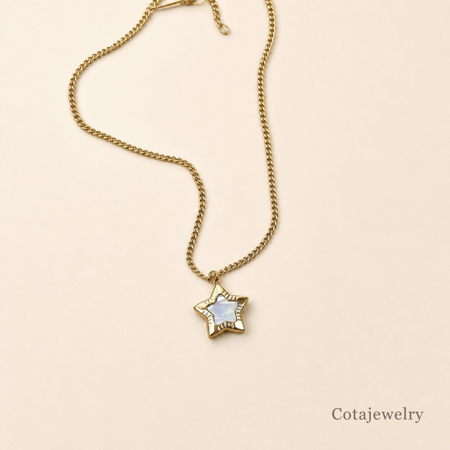 COTA Celestial Star Mother of Pearl Pendant Necklace | COTA40147 - COTA40147_main.jpg