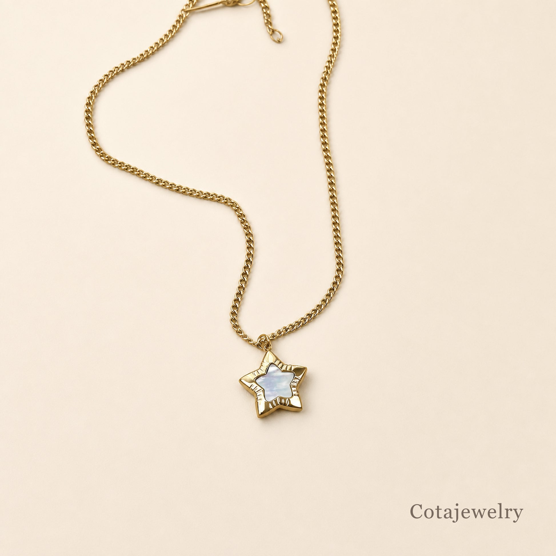 COTA Celestial Star Mother of Pearl Pendant Necklace | COTA40147 - COTA40147_main.jpg
