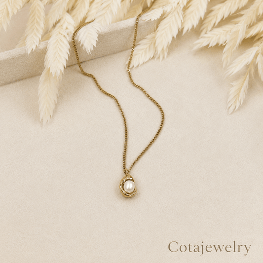 COTA Elara Freshwater Pearl Pendant Necklace | COTA30169