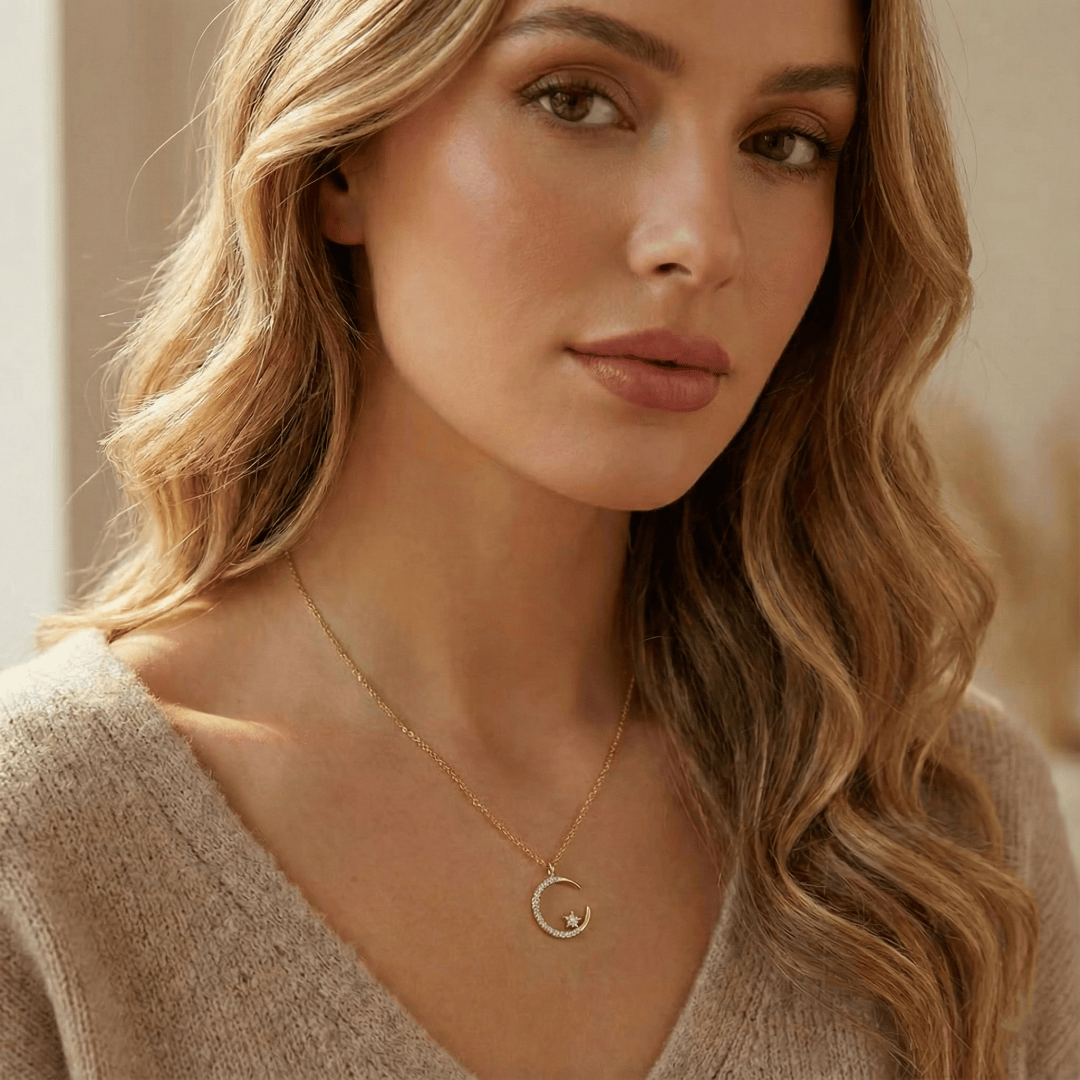 Star & Moon Necklace