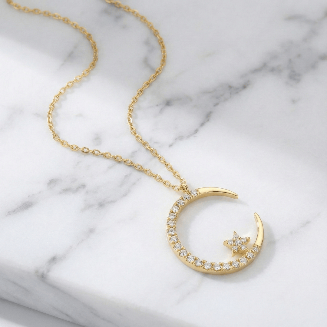 Star & Moon Necklace