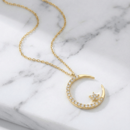 Star & Moon Necklace