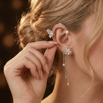 Rotating Tassel Ear Cuffs