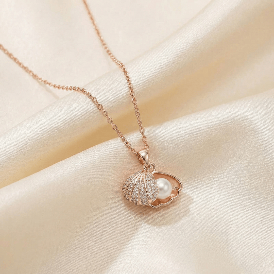 Collier coquillage nacré