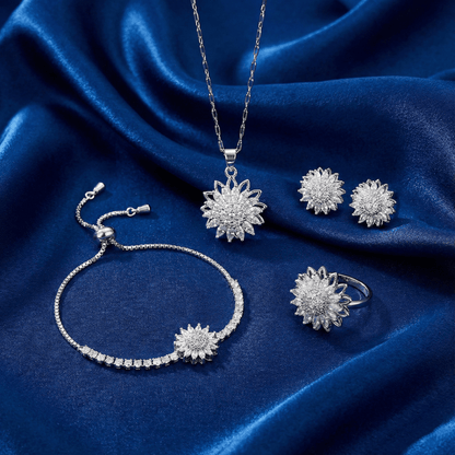 Sonnenblumen-Schmuckset