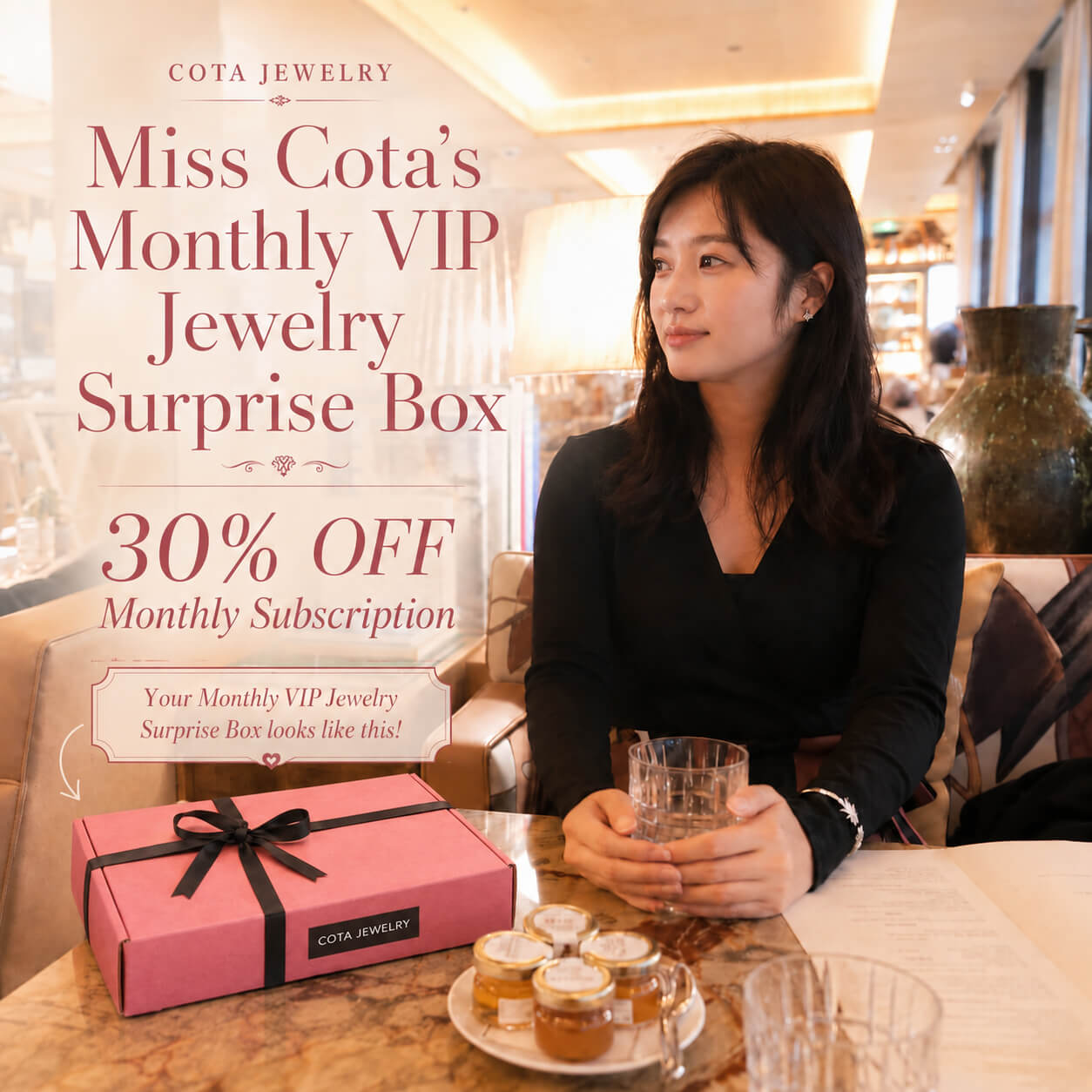 Miss Cota’s Monthly Jewelry Surprise Box