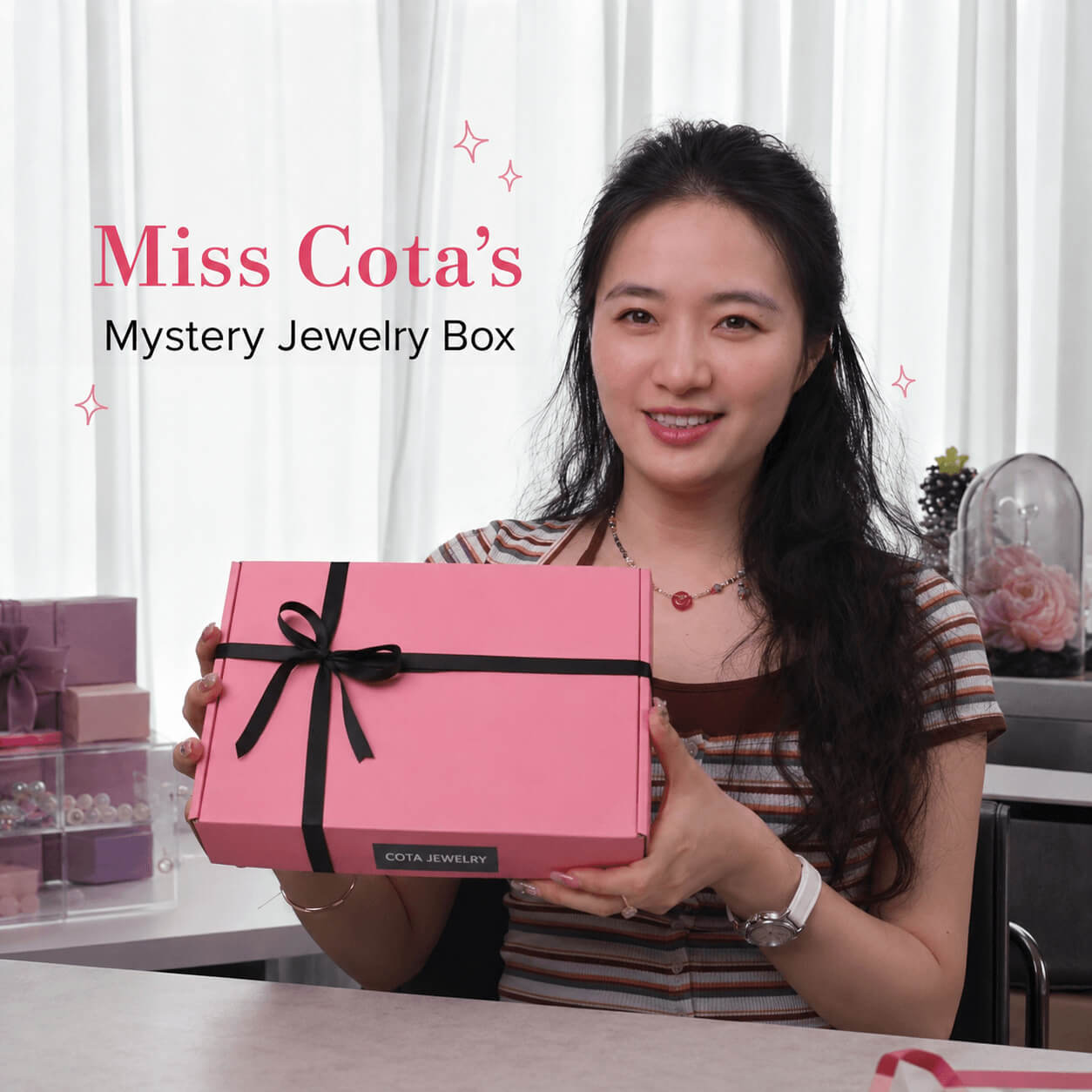 Coleção Particular de Miss Cota · Caixa Surpresa de Joias
